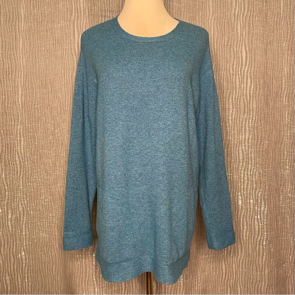 Pure Jill mixed yarn elliptical sweater - Picture 4 of 9